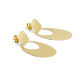 Aros de oro amarillo 18 kilates